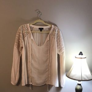 Jessica Simpson peasant top